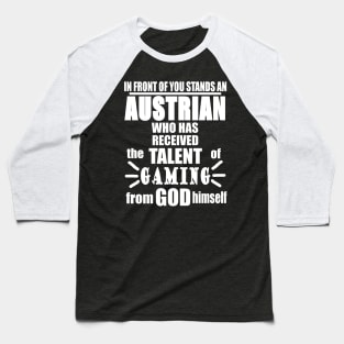 Austria Gamble Gaming Tirol e-Sport Team Baseball T-Shirt